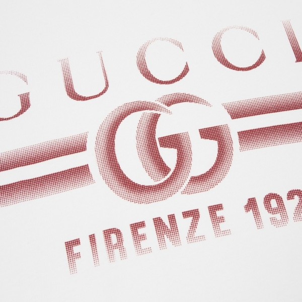Gucci Gradient Letter Logot shirt