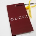 「#2832」Gucci Gradient Letter Logot shirt
