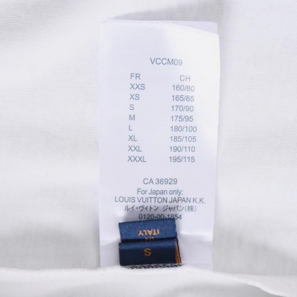 Louis Vuitton 24ss new embroidered t-shirt for spring and summer