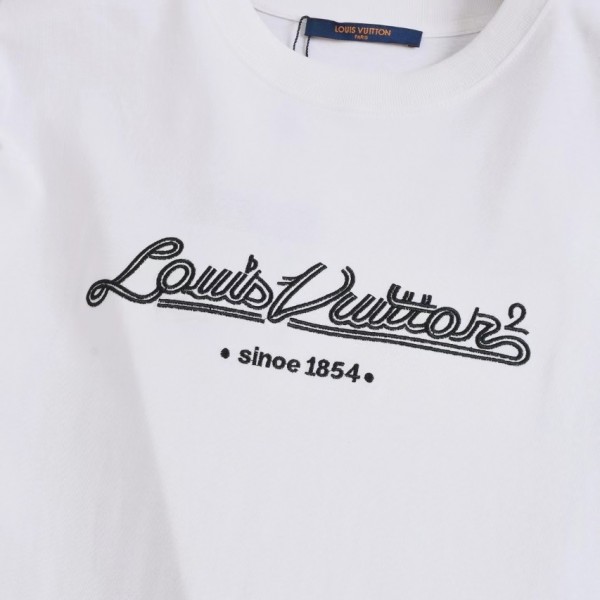 Louis Vuitton 24ss new embroidered t-shirt for spring and summer