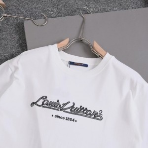 「#2836」Louis Vuitton 24ss new embroidered t-shirt for spring and summer