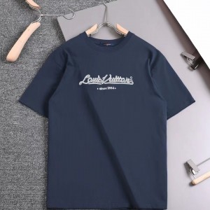 「#2837」Louis Vuitton 24ss new embroidered t-shirt for spring and summer
