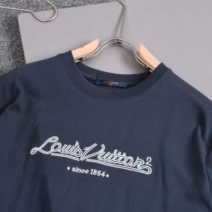 「#2837」Louis Vuitton 24ss new embroidered t-shirt for spring and summer