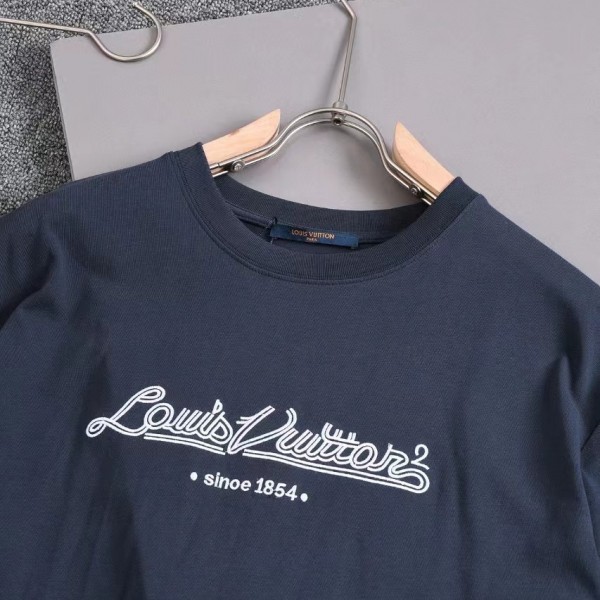 Louis Vuitton 24ss new embroidered t-shirt for spring and summer
