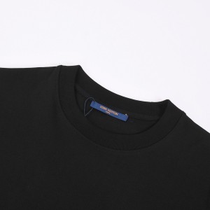 「#2841」Louis Vuitton 24ss new embroidered round neck t-shirt