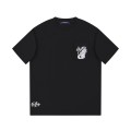 「#2841」Louis Vuitton 24ss new embroidered round neck t-shirt