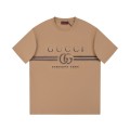 「#2842」Gucci Gradient Letter Logot shirt