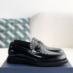 「#2847」DIOR  Men's Leather Shoes