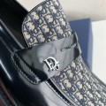 「#2847」DIOR  Men's Leather Shoes