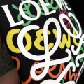 「#2854」LOEWE Multi-logo color fusion T-shirt series
