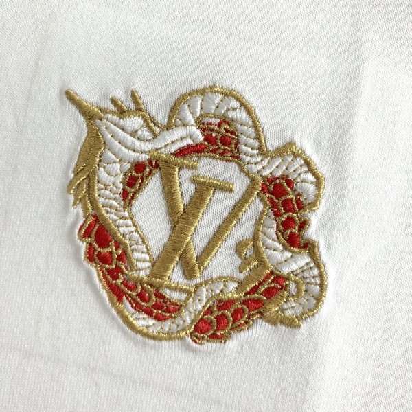 Louis Vuitton 24ss Year of the dragon embroidered t-shirt