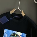 「#2875」Louis Vuitton Dragon Cloud printed T-shirt