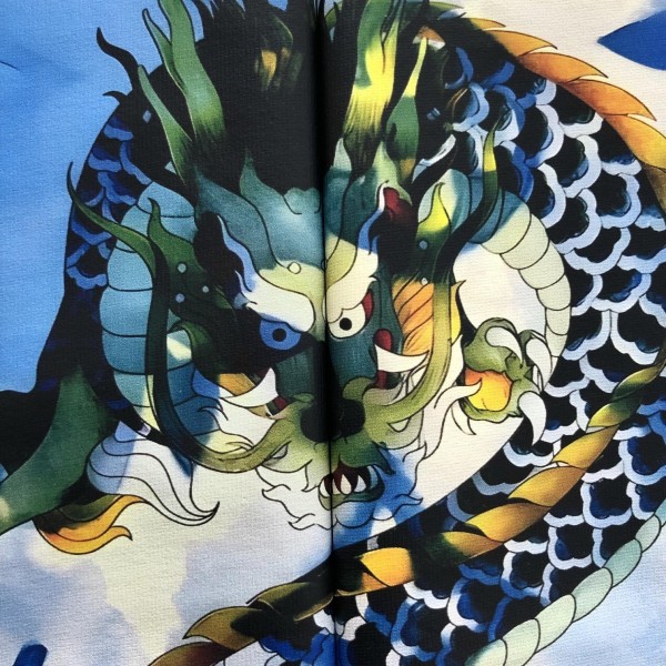 Louis Vuitton Dragon Cloud printed T-shirt