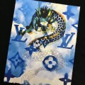「#2875」Louis Vuitton Dragon Cloud printed T-shirt