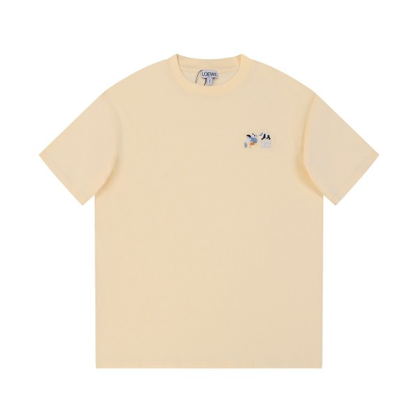 「#2880」LOEWE Springsummer 2024 new round neck T-shirt