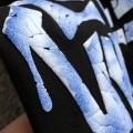 「#2887」Louis Vuitton Three-dimensional foam letter doodle round-neck t-shirt