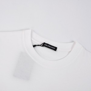 「#2897」Balenciaga 24s embroidered fabric t-shirt