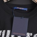 「#2899」Louis Vuitton 24SS early spring new large-scale small aircraft printed t-shirt