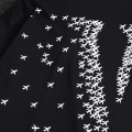 「#2899」Louis Vuitton 24SS early spring new large-scale small aircraft printed t-shirt