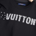 「#2899」Louis Vuitton 24SS early spring new large-scale small aircraft printed t-shirt