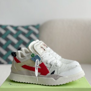 「#2904」Off-White Out-Off-Office Leather Sneakers