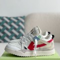 「#2904」Off-White Out-Off-Office Leather Sneakers