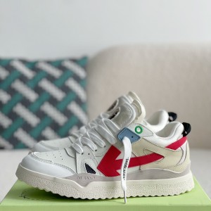 「#2904」Off-White Out-Off-Office Leather Sneakers