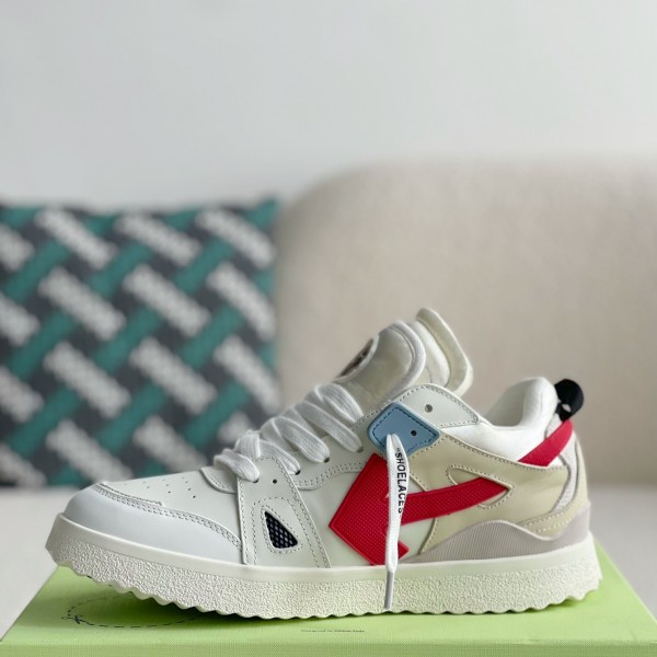 Off-White Out-Off-Office Leather Sneakers