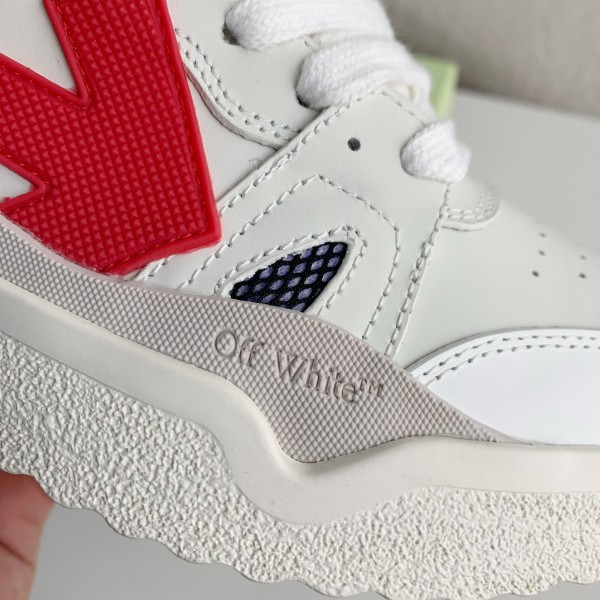 Off-White Out-Off-Office Leather Sneakers