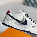 「#2953」LOUIS VUITTON x Nike Dunk Low-top board shoes