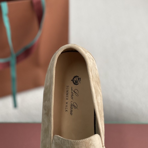 Loro Piana Summer Charms Walk Moccasin Shoes