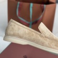 「#2959」Loro Piana Summer Charms Walk Moccasin Shoes