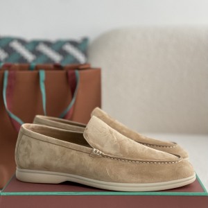 「#2959」Loro Piana Summer Charms Walk Moccasin Shoes