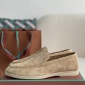 「#2959」Loro Piana Summer Charms Walk Moccasin Shoes