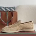 「#2959」Loro Piana Summer Charms Walk Moccasin Shoes