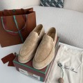 「#2959」Loro Piana Summer Charms Walk Moccasin Shoes