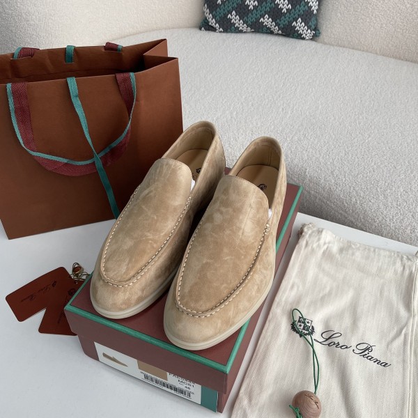 Loro Piana Summer Charms Walk Moccasin Shoes