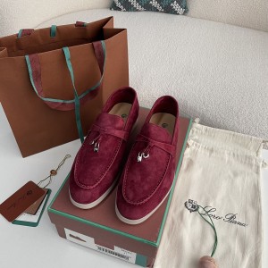 「#2960」Loro Piana Summer Charms Walk Moccasin Shoes