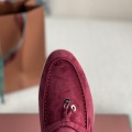 「#2960」Loro Piana Summer Charms Walk Moccasin Shoes