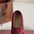 「#2960」Loro Piana Summer Charms Walk Moccasin Shoes