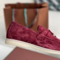 「#2960」Loro Piana Summer Charms Walk Moccasin Shoes