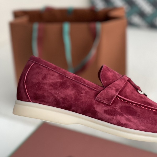 Loro Piana Summer Charms Walk Moccasin Shoes