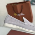 「#2985」Loro Piana Summer Charms Walk Moccasin Shoes