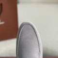 「#2985」Loro Piana Summer Charms Walk Moccasin Shoes