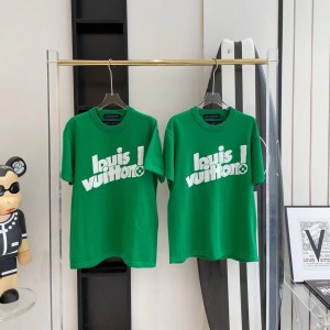 「#3008」Louis Vuitton 2024 classic embroidered pockets with trendy t-shirts