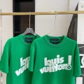 「#3008」Louis Vuitton 2024 classic embroidered pockets with trendy t-shirts