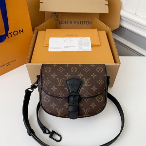 「#3017」Louis Vuitton New season Montsouris Small Messenger Bag M47060  Size：20*17*7cm