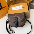 「#3017」Louis Vuitton New season Montsouris Small Messenger Bag M47060  Size：20*17*7cm