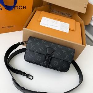 「#3018」Louis Vuitton New season Montsouris Mini Bag M83567  Size：22*12*6cm