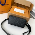 「#3018」Louis Vuitton New season Montsouris Mini Bag M83567  Size：22*12*6cm